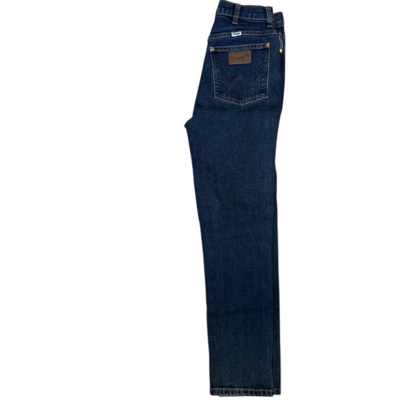 Wrangler Straight Blue Jeans Timeless Style - Picture 5 of 10